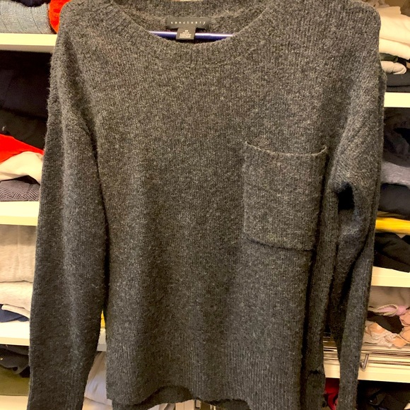 Sanctuary oversized, super warm gray  sweater. Hardly worn. - Picture 1 of 2